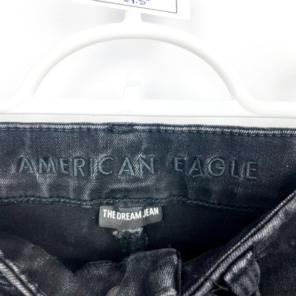 American Eagle The Dream Jean - Black Skinny Jeans - Picture 10 of 12